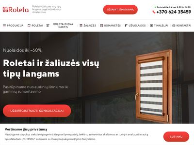 Roletai Žaliuzės diena naktis gera kaina  roleta.lt