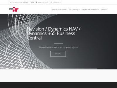 IT sprendimai verslo sistemų/procesų integravimui ir optimizavimui