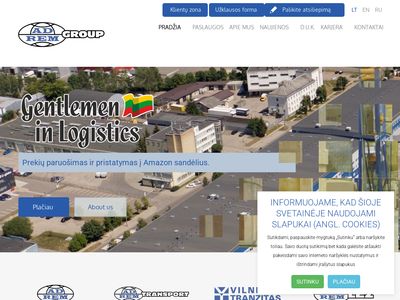 Krovinių gabenimas, sandėliavimas, muitinės tarpininkavimas – AD