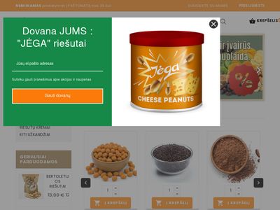 Riešutai jums ir kiti užkandžiai internetu | Guru food