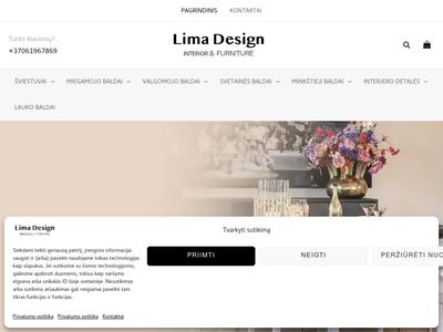 Baldai Jūsų namams su nemokamu pristatymu Lietuvoje – Limadesign.lt