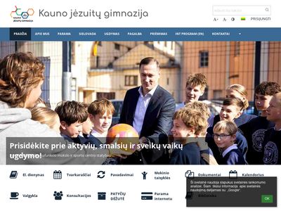 Informacija, skelbimai, kvietimai, sveikinimai… – Kauno jėzuitų
