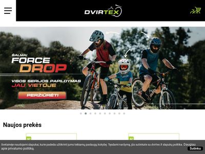 Dviračiai internetu gera kaina – Dvirtex.lt  www.dvirtex.lt