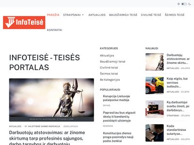 InfoTeisė – Teisės portalas  infoteise.lt