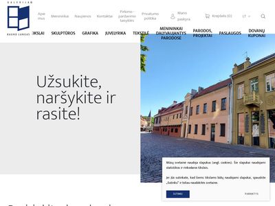 Meno, paveikslų galerija Kaune | Kauno langas  www.klangas.lt