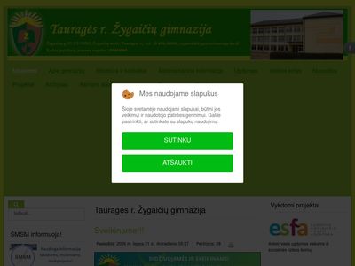 Žygaičių gimnazija  www.zygaiciai.taurage.lm.lt