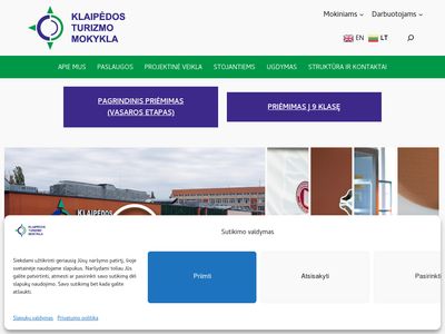 Klaipėdos turizmo mokykla  www.ktm.lt