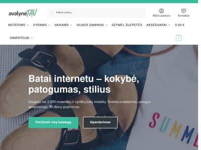 AvalynėTau • Avalynė moterims, vyrams ir vaikams | AvalynėTau