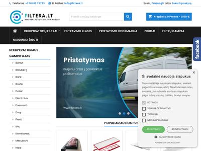 Rekuperatorių filtrai – Pirk Internetu Pigiau!  www.