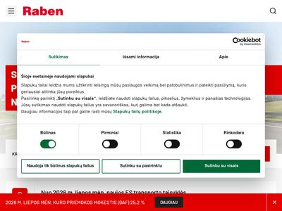 Logistikos sprendimai kiekvienam  Raben Lietuva – Raben Group