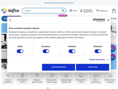4office | Spausdintuvų nuoma ir kanceliarinės prekės