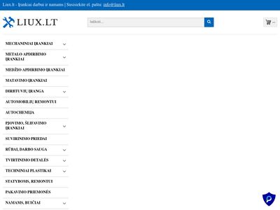 Įrankiai darbui ir namams | Liux.lt – Įrankiai internetu