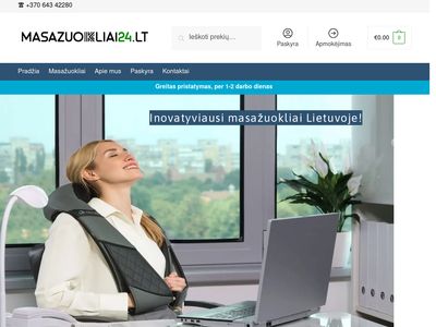 Pradžia – Masažuokliai internetu!  masazuokliai24.lt