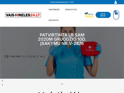 Pradžia – Atnaujintos automobilio vaistinėlės internetu už žemą