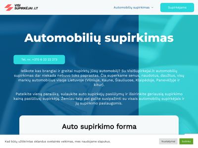 Pradžia – VisiSupirkejai.lt  visisupirkejai.lt