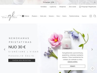 Gamtos Lašas – gamtoslasas.lt  gamtoslasas.lt
