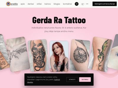 Tatuiruotės Kaune – Tattoo Kaune  www.gerdatattoo.lt