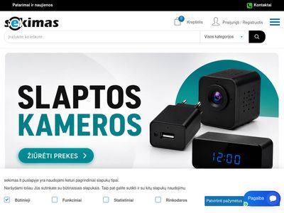 Šnipinėjimo įranga | 10+ metų patirtis | Sekimas.lt