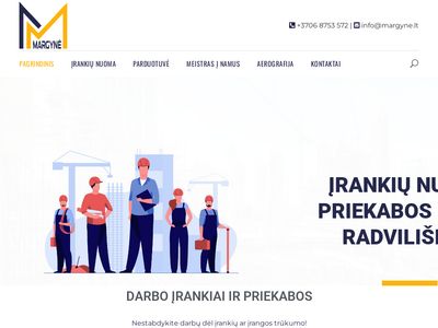 Įrankių nuoma Radviliškyje – Priekabos – Margyn