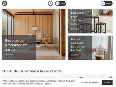 Baldai internetu | Baldų parduotuvė Kaune | palpalbaldai.lt