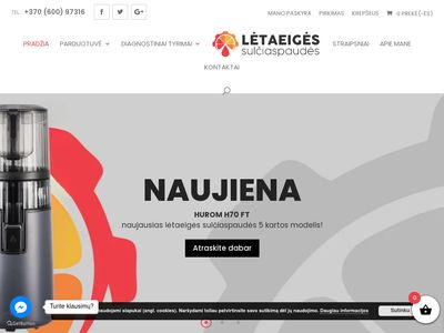 Lėtaeigės sulčiaspaudės  www.letaeige-sulciaspaude.lt