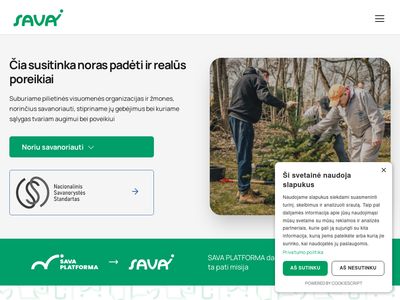 Savanoriška veikla (savanorystė) – SAVA platforma