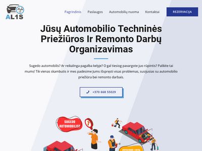 Auto remonto darbų organizavimas AL1S.LT  al1s.lt