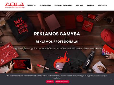 Reklamos gamyba | Dizainas ir kitos paslaugos | AOLA