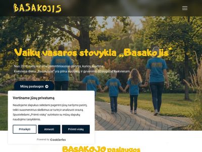 Vasaros stovykla vaikams 2022: Panevėžyje ir Šiauliuose