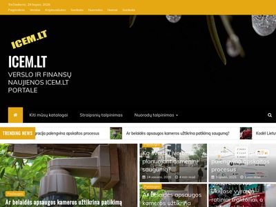 Icem.lt – Verslo ir Finansų naujienos Icem.lt portale