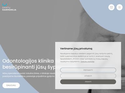 Odontologijos Klinika Vilniuje – Dantų Harmonija  dantuharmonija.lt