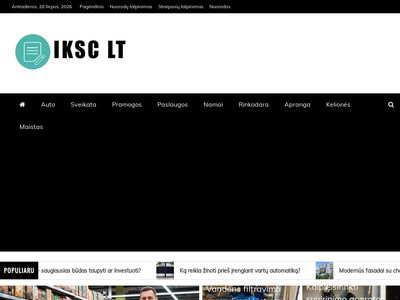 IKSC.LT – ĮDOMIŲ STRAIPSNIŲ ŽURNALAS  iksc.lt