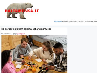 Baltos Meškos Portalas  baltameska.lt