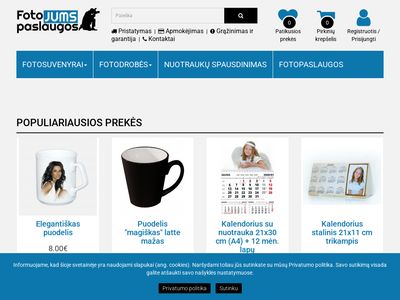 Fotopaslaugos Jums  fotopaslaugosjums.lt