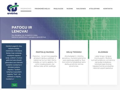 Statybinės įrangos nuoma ir pardavimas | Arveriva.lt
