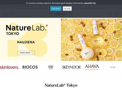 Profesionalų pripažinta kosmetika | inbeauty.lt  inbeauty.lt