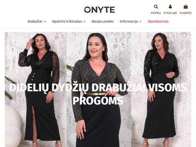 Dideli dydžiai | Drabužiai internetu   onyte.lt