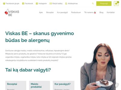Viskas BE: Sveika mityba | Hipoalerginė dieta | Maisto produktai |