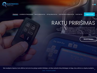 Automobilių raktų gamyba ir remontas – eRaktas.lt