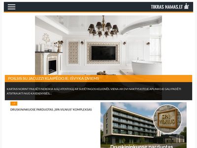 TikrasNamas.LT portalas statybininkams  www.tikrasnamas.lt