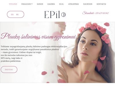 Depiliacija Vilniuje – plaukų šalinimas visam gyvenimui