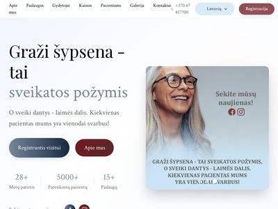 Preidenta – Stomotologo paslaugos Klaipėdoje