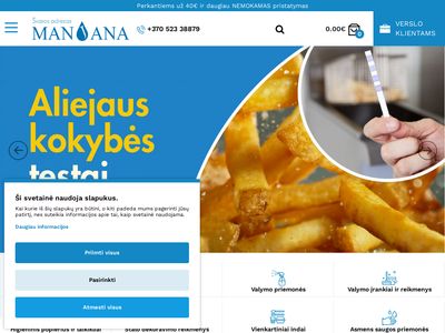 Švaros ir higienos prekės internetu | shop.manjana.lt