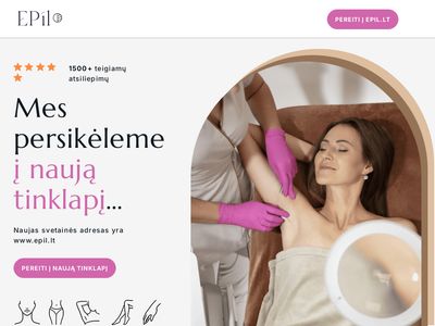 Didžiausias Profesionalios Epiliacijos Centras Lietuvoje