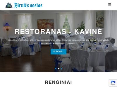 BIRUTĖS UOSTAS – Kol kas tik dar vienas WordPress tinklalapis