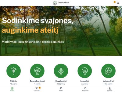 Želdynėlis | Medelynas | Dekoratyviniai augalai | Apželdinimas