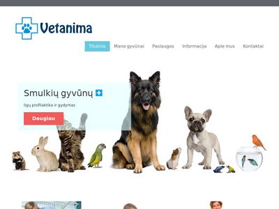 Titulinis – Vetanima  vetanima.lt