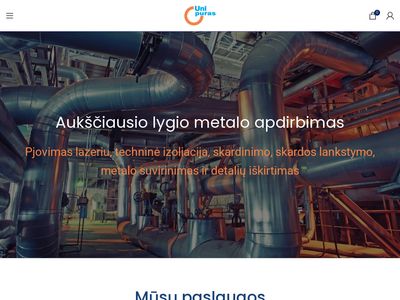 Unipuras – metalo pjovimas lazeriu, techninė izoliacija, skardinimas