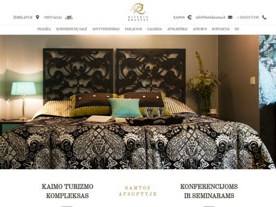 Kaimo turizmo kompleksas – Riterio krantas  www.riteriokrantas.lt