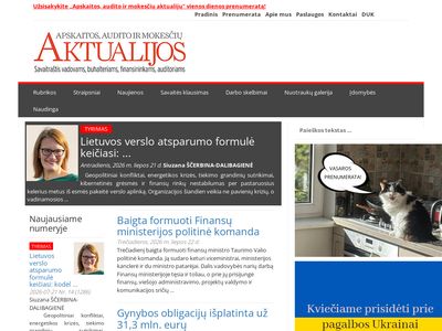 Aktualijos.lt – Apskaitos, audito ir mokesčių aktualijos